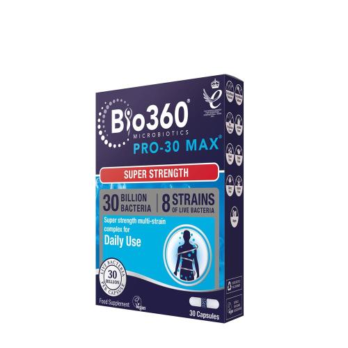 Natures Aid Bio360 Pro-30 MAX (30 Billion Bacteria) (30 Cápsula)