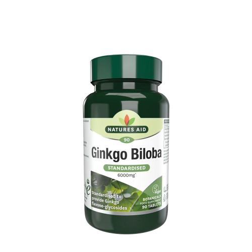 Natures Aid Ginkgo Biloba Standardised 120 mg (90 Tableta)