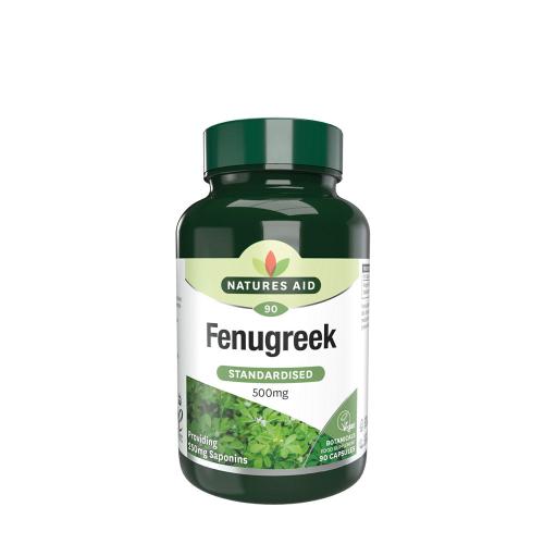 Natures Aid Fenugreek Standardised 500 mg (90 Cápsula)