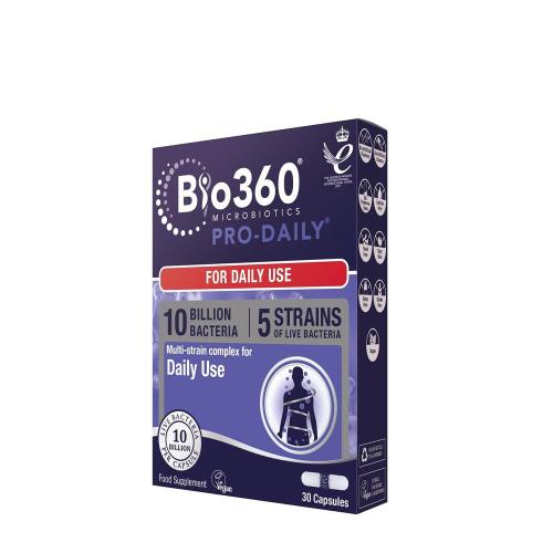 Natures Aid Bio360 Pro-Daily (10 Billion Bacteria) (30 Cápsula)