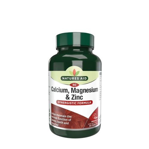 Natures Aid Calcium, Magnesium + Zinc (90 Tableta)