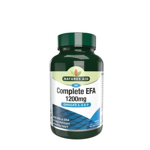 Natures Aid Complete EFA 1200 mg (Omega 3, 6 + 9) (90 Cápsula blanda)