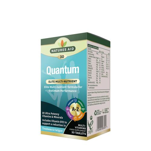 Natures Aid Quantum Multi-Vitamins & Minerals (30 Tableta)