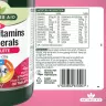 Natures Aid Complete Multi-Vitamins & Minerals (90 Tableta)
