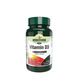 Natures Aid Vitamin D3 5000IU High Strength (60 Tableta)