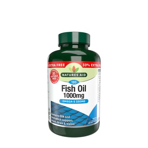 Natures Aid Fish Oil 1000mg (120 Cápsula blanda)