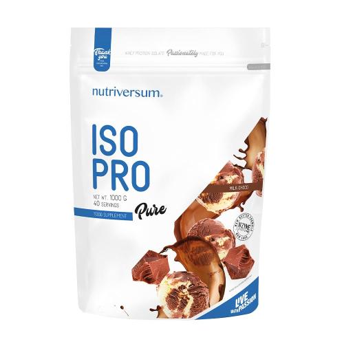 Nutriversum ISO PRO - PURE  (1000 g, Chocolate con Leche)