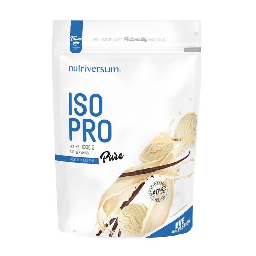 Nutriversum ISO PRO - PURE  (1000 g, Vainilla)