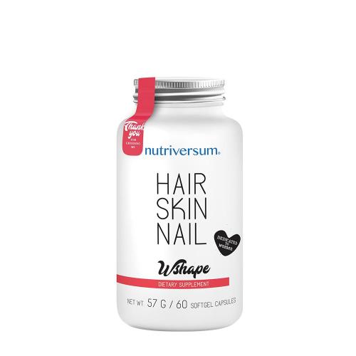 Nutriversum Hair Skin Nail - WSHAPE (60 Cápsula blanda)