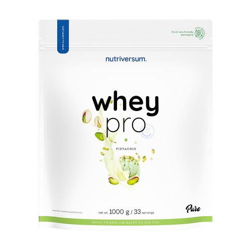 Nutriversum Whey PRO - PURE (1000 g, Pistacho)