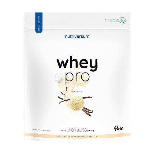 Nutriversum Whey PRO - PURE (1000 g, Vainilla)