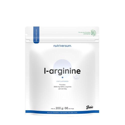 Nutriversum L-Arginine (200 g, Sin Sabor)