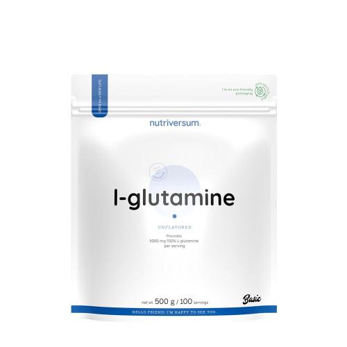 Nutriversum 100% L-Glutamine (500 g, Sin Sabor)