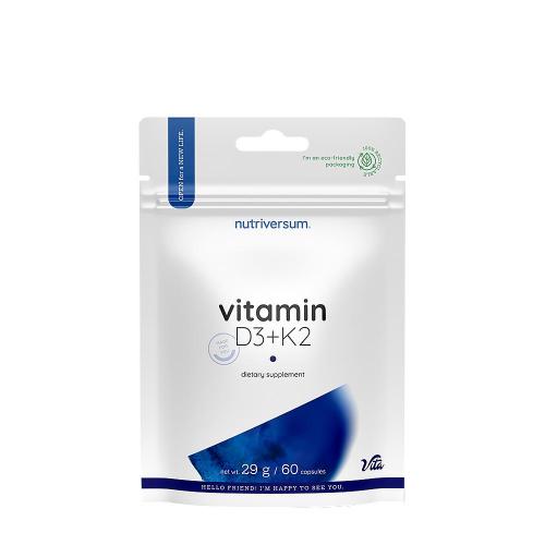 Nutriversum D3 + K2 Vitamin (60 Cápsula)