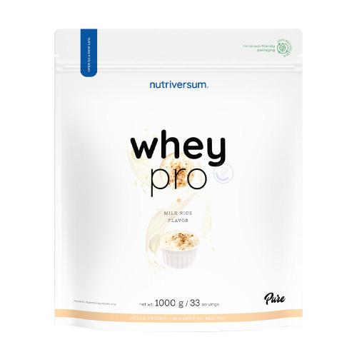 Nutriversum Whey PRO - PURE (1000 g, Arroz con Leche)