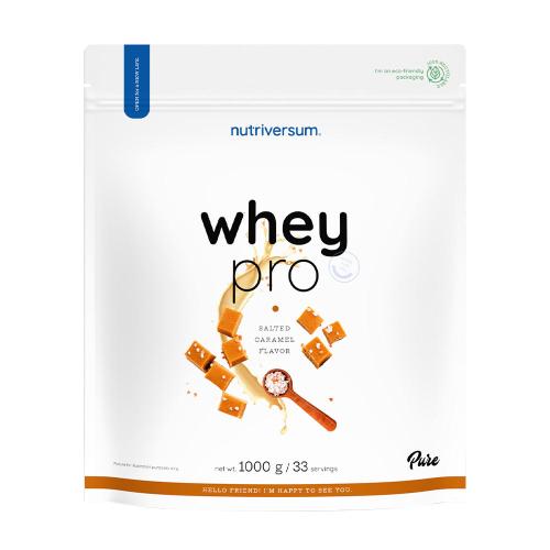 Nutriversum Whey PRO - PURE (1000 g, Caramelo Salado)