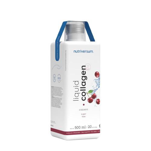 Nutriversum Liquid Collagen 10.000 Mg Sugar Free  (500 ml, Cereza)