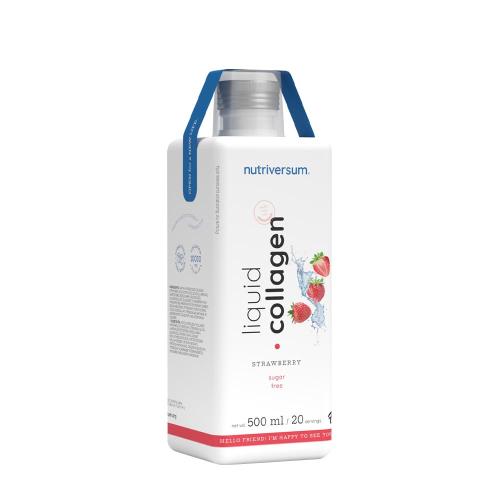 Nutriversum Liquid Collagen 10.000 Mg Sugar Free  (500 ml, Fresa)