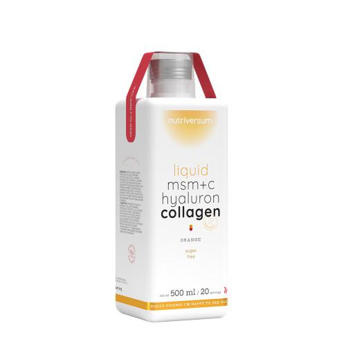 Nutriversum Liquid MSM+C Hyaluron Collagen - WOMEN (500 ml, Naranja)