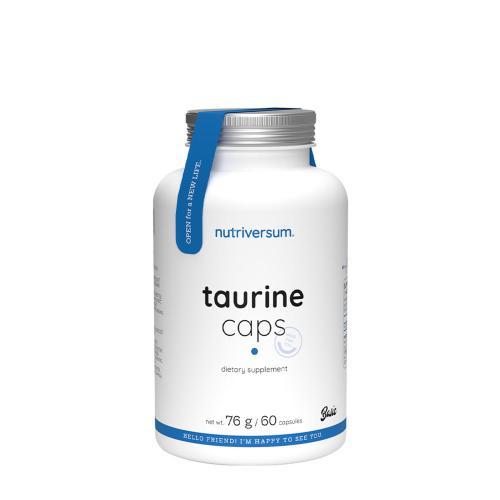 Nutriversum Taurine Caps - BASIC (60 Cápsula, Sin Sabor)