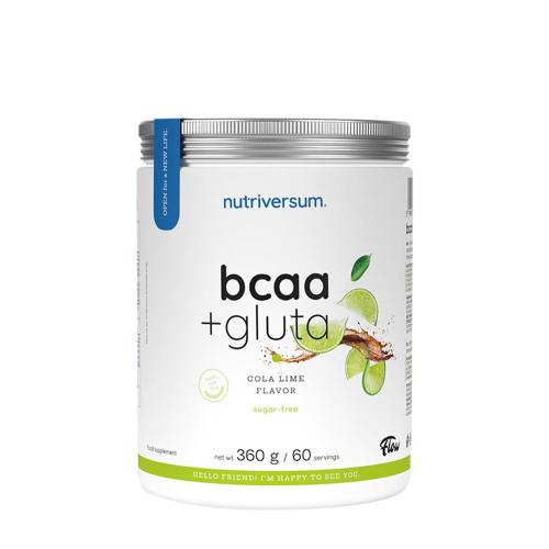 Nutriversum BCAA + GLUTA Sugar Free (360 g, Cola de Lima)