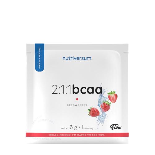 Nutriversum 2:1:1 BCAA - FLOW (6 g, Fresa)