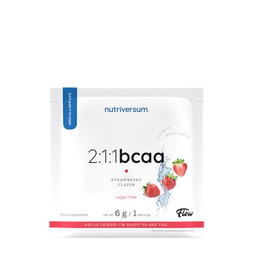 Nutriversum 2:1:1 BCAA Sugar Free Powder (6 g, Fresa)