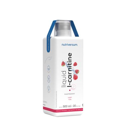 Nutriversum Flow Liquid L-Carnitine  (500 ml, Frambuesa)