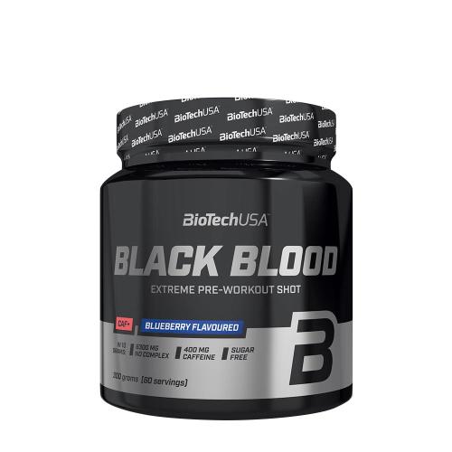 BioTechUSA Black Blood CAF+ (300 g, Arándano Azul)