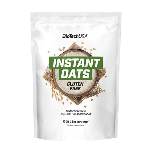 BioTechUSA Instant Oats Gluten Free (1000 g, Sin Sabor)