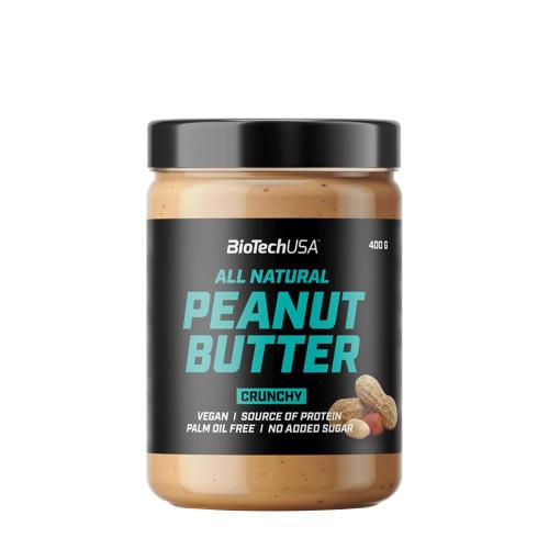 BioTechUSA Peanut Butter (400 g, Crujiente)