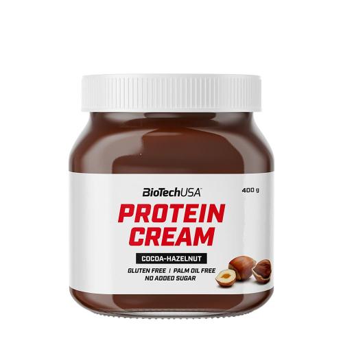 BioTechUSA Protein Cream (400 g, Cacao con Avellanas)