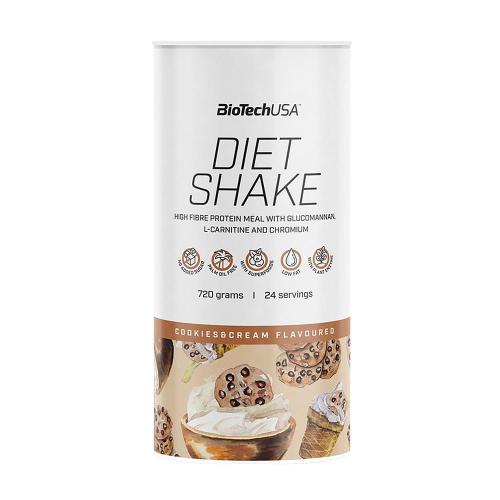 BioTechUSA Diet Shake (720 g, Galleta de Chocolate y Crema)