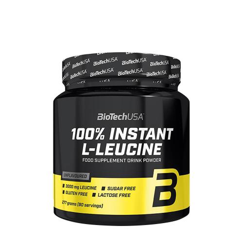 BioTechUSA 100% Instant L-Leucine (277 g, Sin Sabor)