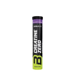   BioTechUSA Creatine Zero Effervescent Tablet (18 Tableta efervescente, Uva Azul)