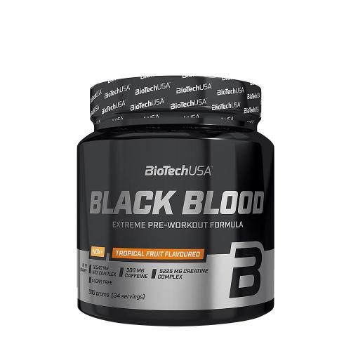 BioTechUSA Black Blood NOX+ (330 g, Frutas Tropicales)