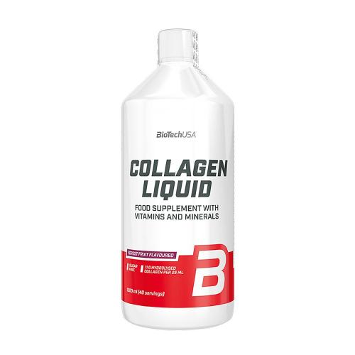 BioTechUSA Collagen Liquid (1000 ml, Frutas del Bosque)