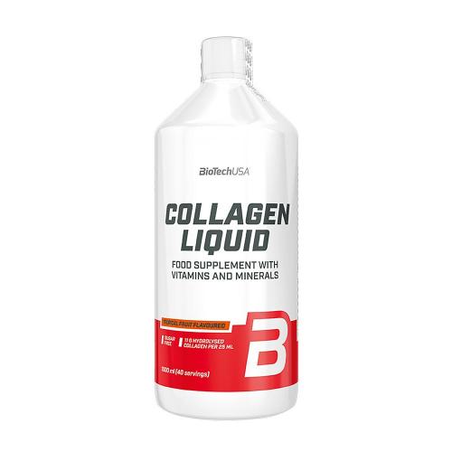 BioTechUSA Collagen Liquid (1000 ml, Frutas Tropicales)