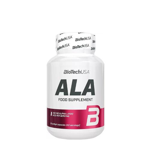 BioTechUSA ALA - 250 mg alpha lipoic acid (50 Cápsula)