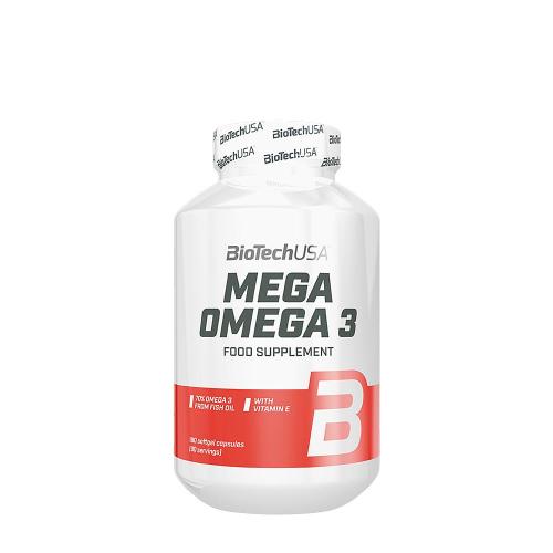 BioTechUSA Mega Omega 3 (180 Cápsula)