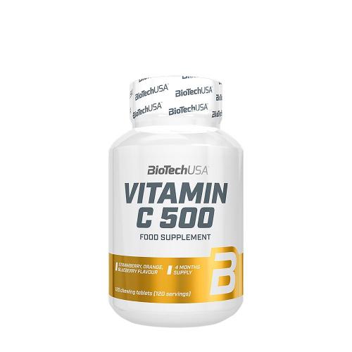 BioTechUSA Vitamin C 500 (120 Tableta masticable)