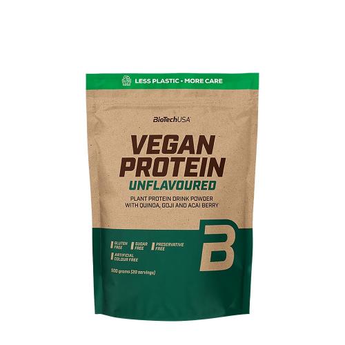 BioTechUSA Vegan Protein Unflavoured (500 g, Sin Sabor)