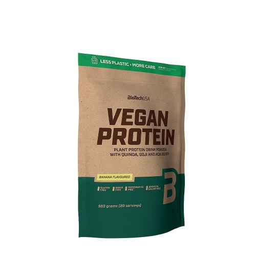 BioTechUSA Vegan Protein (500 g, Plátano)