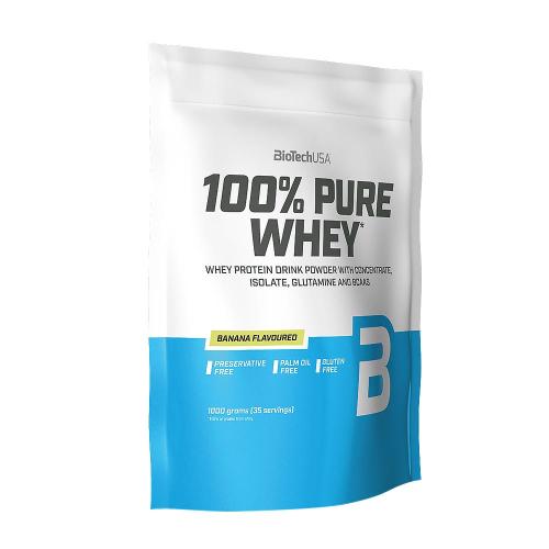 BioTechUSA 100% Pure Whey (1000 g, Plátano)