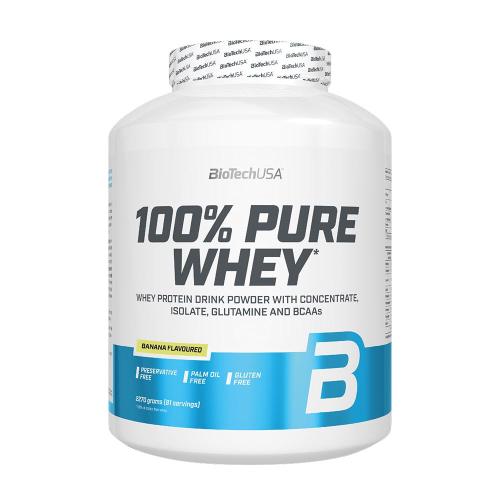 BioTechUSA 100% Pure Whey (2270 g, Plátano)