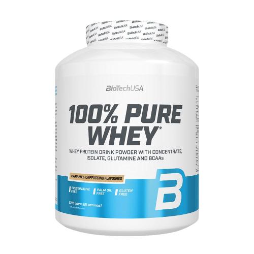 BioTechUSA 100% Pure Whey (2270 g, Capuchino de Caramelo)