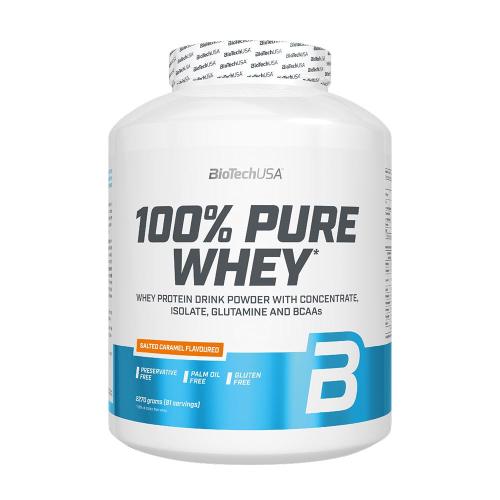 BioTechUSA 100% Pure Whey (2270 g, Caramelo Salado)