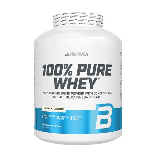 BioTechUSA 100% Pure Whey (2270 g, Arroz con Leche)