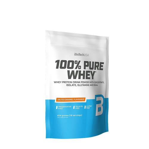 BioTechUSA 100% Pure Whey (454 g, Caramelo Salado)