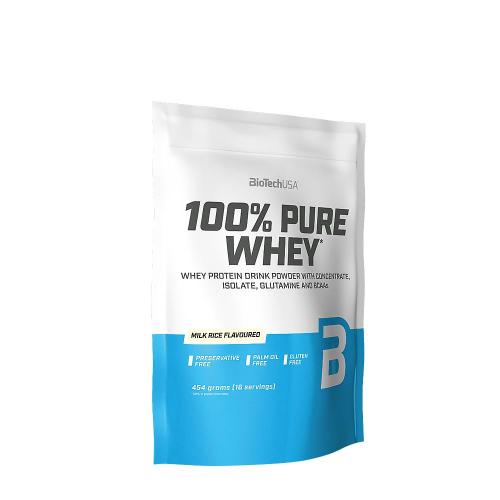 BioTechUSA 100% Pure Whey (454 g, Arroz con Leche)